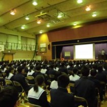 【春日井市立南城中学校さんで講演！温かい気持ちになりました！ 】　﻿教育講演家　木村玄司